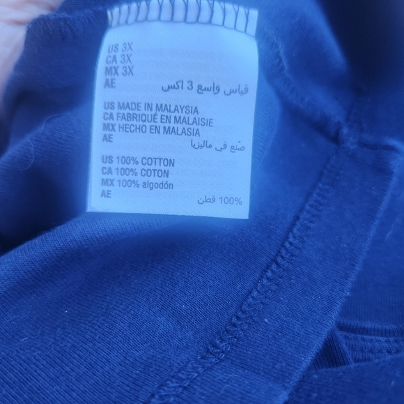 Karen Scott 100% cotton  short sleeves  top Size 3x - Picture 4 of 7